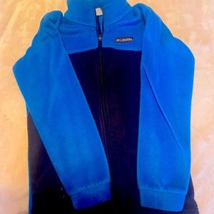 Boys Columbia fleece coat
